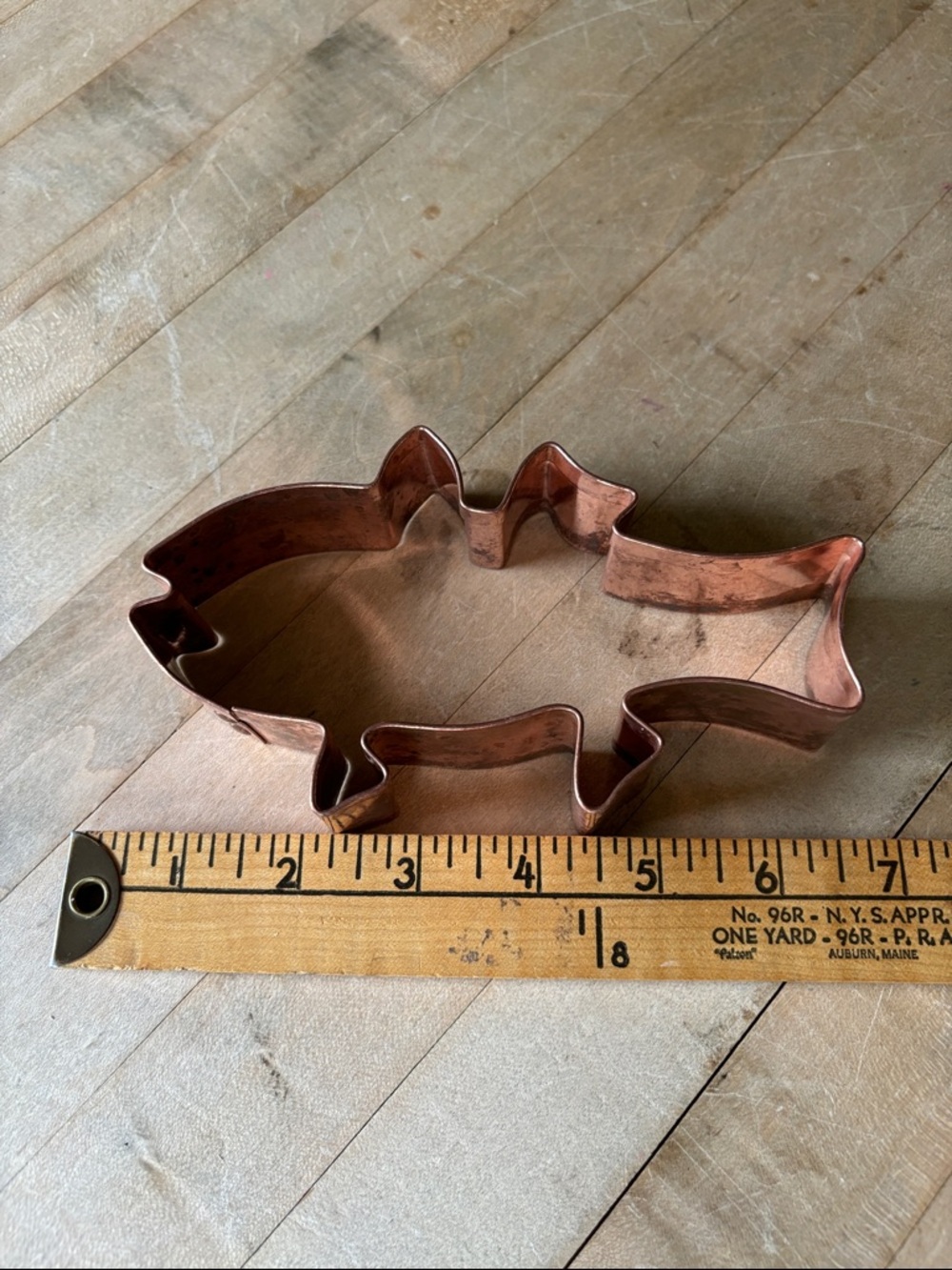 Copper Fish Cookie Cutter - Picture 4 of 4